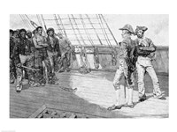 Impressment of American Seamen Fine Art Print