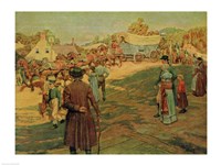 Carrying Powder to Perry at Lake Erie, 1911 Fine Art Print