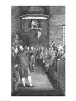 Town Meeting, c.1770 Fine Art Print