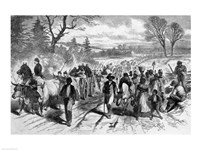 The Effects of the Proclamation: Freed Negroes Coming into Our Lines at Newbern, North Carolina - various sizes, FulcrumGallery.com brand