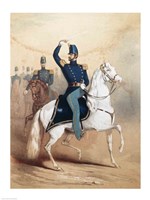 Cover of a music song sheet for the Boston Light Dragoons Fine Art Print