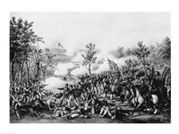 The Death of General James B. Mcpherson at The Battle of Atlanta Fine Art Print