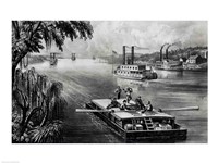 Bound Down the River Fine Art Print