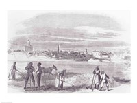 City of Montgomery, Alabama Fine Art Print