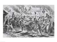 The Stamp Act Riots at Boston Fine Art Print