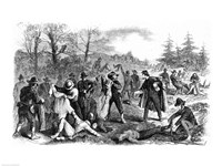 Scenes in the War: Rebel Soldiers after Battle 'Peeling' Fine Art Print