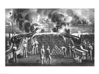 Bombardment of Fort Sumter Fine Art Print