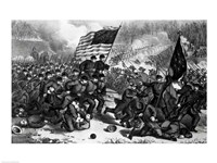 The Second Battle of Bull Run Fine Art Print