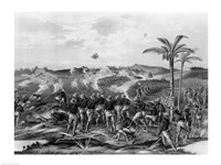 'How the Day was Won', Charge of the Tenth Cavalry Regiment at San Juan Hill, Santiago, Cuba Fine Art Print