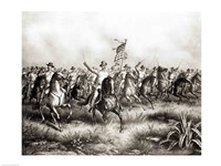Rough Riders: Colonel Theodore Roosevelt Fine Art Print