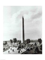 The Washington Monument and Surroundings, North View Fine Art Print