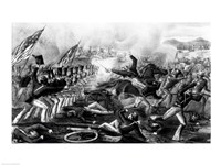 Battle of Churubusco Fine Art Print