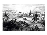 Battle of Mill El Rey Fine Art Print