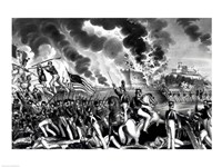 Battle of Molino del Rey Fine Art Print