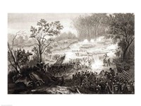 The Battle at Pittsburg Landing Fine Art Print