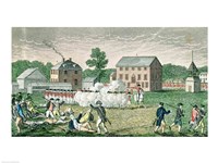 The Battle of Lexington Fine Art Print