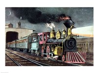 The Night Express Fine Art Print