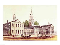 Independence Hall, Philadelphia, 1776 Fine Art Print