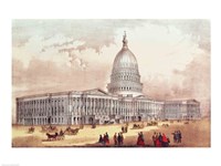 United States Capitol, Washington D.C. Fine Art Print