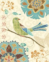 Eastern Tales Birds II Framed Print