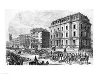 New York City: Demonstration of the Colored Inhabitants of New York in Honor of the Adoption of the Fifteenth Amendment Fine Art Print