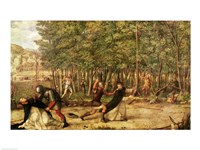 The Assassination of St. Peter Martyr Fine Art Print