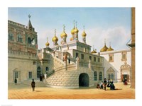 View of the Boyar Palace in the Moscow Kremlin Fine Art Print