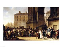 The Conscripts of 1807 Marching Past the Gate of Saint-Denis by Louis-Leopold Boilly - various sizes, FulcrumGallery.com brand