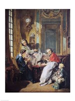 The Afternoon Meal, 1739 Fine Art Print