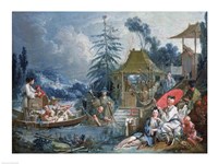 The Chinese Fishermen Fine Art Print