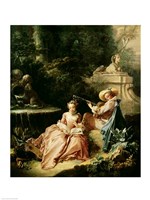 The Music Lesson, 1749 by Francois Boucher, 1749 - various sizes
