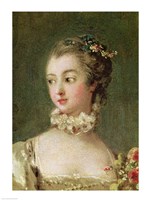 Madame de Pompadour - detail Fine Art Print