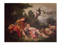 The Sleeping Shepherdess by Francois Boucher - various sizes