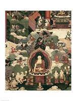 Life of Buddha Sakymuni Fine Art Print