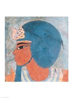 Head of Amenophis III from the tomb of Onsou Fine Art Print