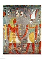 Relief depicting Horemheb Fine Art Print