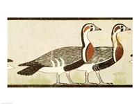 Geese, from the Tomb of Nefermaat and Atet, Old Kingdom Fine Art Print