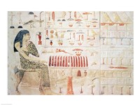Stela of Princess Nefertiabet Fine Art Print