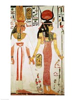 Isis and Nefertari, from the Tomb of Nefertari Fine Art Print