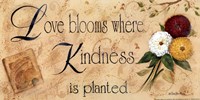Love Blooms by Pam Britton - 16" x 8"