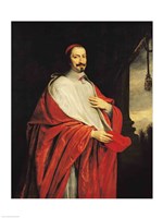 Portrait of Jules Mazarin Fine Art Print