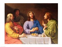 The Supper at Emmaus Fine Art Print