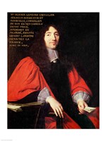 Portrait of Olivier Lefevre Fine Art Print