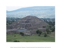 Pyramid of the Moon Teotihuacan Fine Art Print