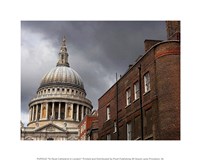 St Pauls Cathedral in London Fine Art Print