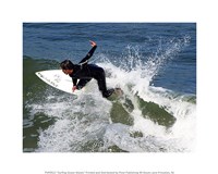 Surfing Ocean Waves Fine Art Print