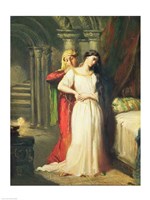 Desdemona Retiring to her Bed, 1849 Fine Art Print