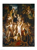 The Defence of Gaul, 1855 Fine Art Print