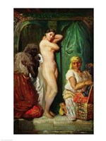 The Bath in the Harem, 1849 Fine Art Print