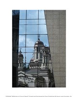 Reflection of Church Detail Fine Art Print